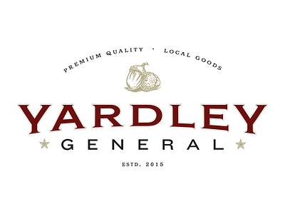 Yardley General Logo (Rejected Version) brand branding comp design general store logo rejected