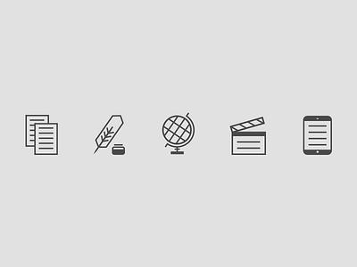 Publishing & Media Icons