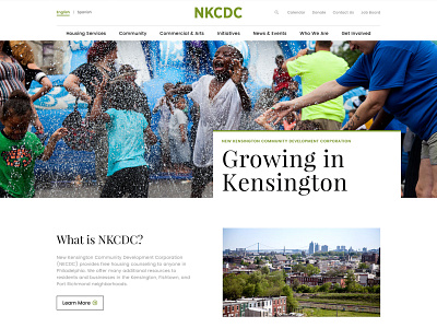 NKCDC Website case study collaboration community design development digital interactive local neighborhood sitemap ui ux web design wireframes