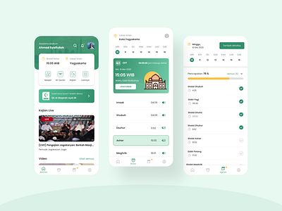 Muslim Apps - UI Design