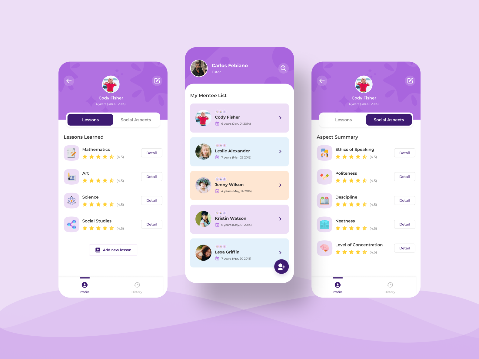 My Mentee - UI Kit Exploration by Flowie Design on Dribbble