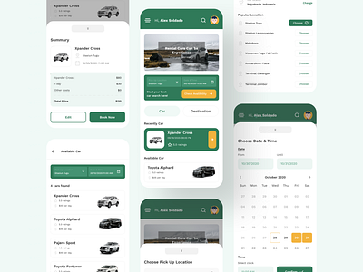 CAR RENTAL UI DESIGN