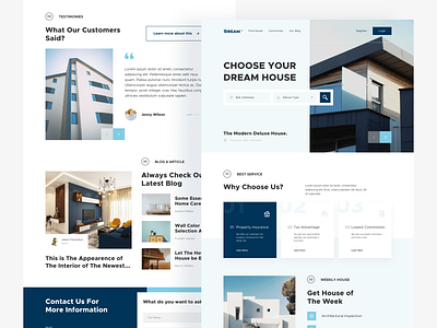 REAL ESTATE LANDING PAGE