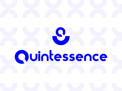 Quintessence is a fashion brand. adobe illustrator fashion brand logo design