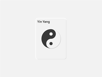 Yin Yang art black white black and white blackandwhite design graphics grey minimal neumorphic neumorphism vector yin yin yang yin yang yinyang