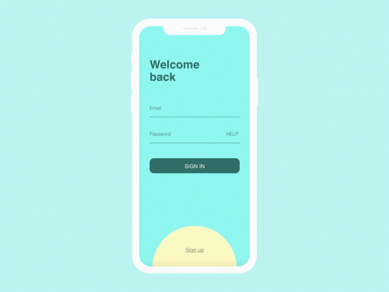Daily UI 01 dailyui form sign in signup ui xd