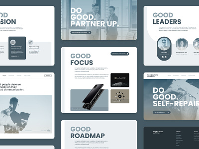 The Good Phone Foundation™ — Identity & Website Design adobe xd branding casestudy design digitalmarketing graphic design logo motion graphics ux webdesign