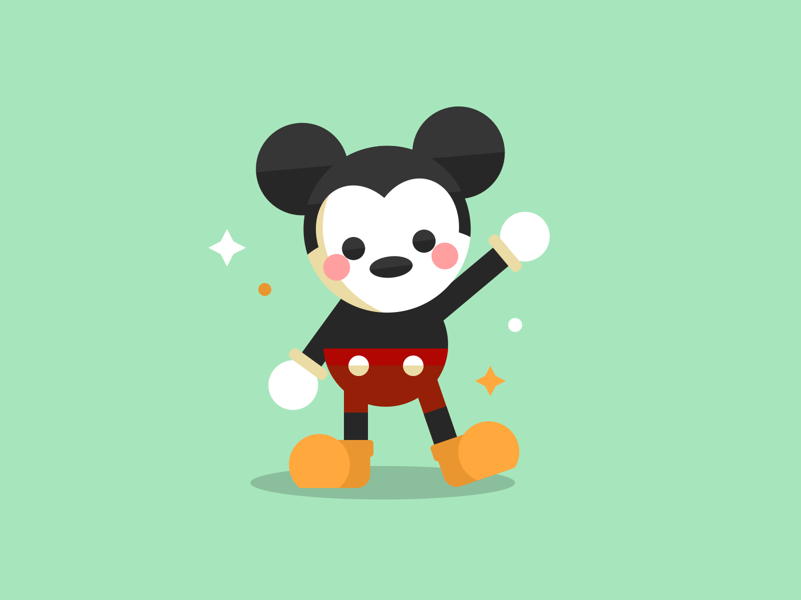 Cute Mickey Mouse PNG Image HD - PNG All