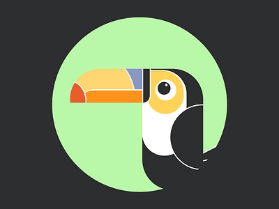 Toucan animal animal art art artwork brand design design illustration illustration design illustrator sketch toucan vector