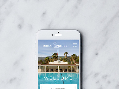 Historic Napa resort: design direction for mobile & desktop site