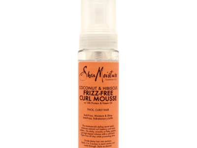 Shea Moisture Coconut And Hibiscus Mousse branding design shea moisture mousse
