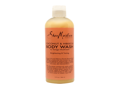Shea Moisture Coconut Body Wash branding design shea moisture coconut body wash