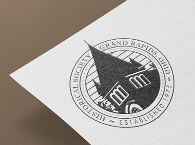 Historical Society of Grand Rapids, OH Logo Redesign branding graphic design logo