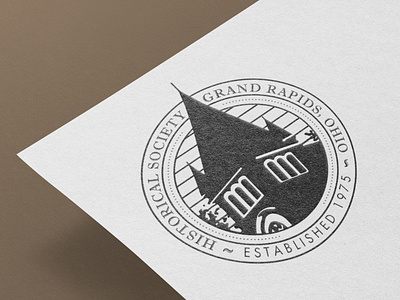 Historical Society of Grand Rapids, OH Logo Redesign