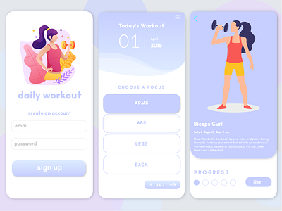 UI Workout App