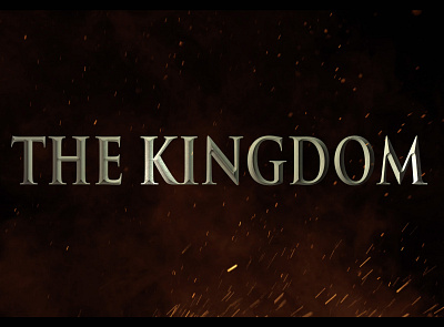 The Kingdom branding design logo motion design motion graphics