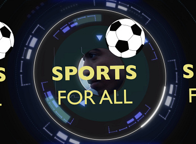 Sports for All branding design logo motion design motion graphics