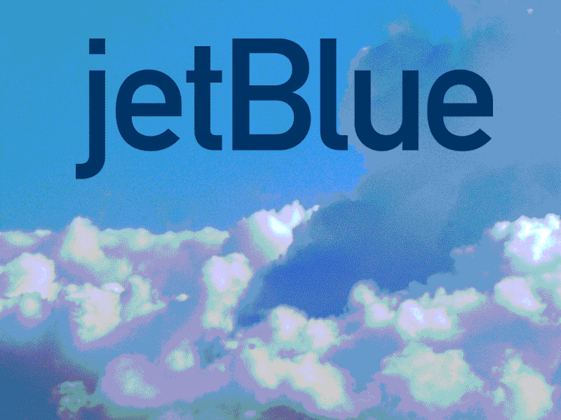 Jet Blue Promo branding design logo motion design