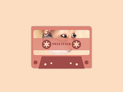 Cassette series B design illustration vector