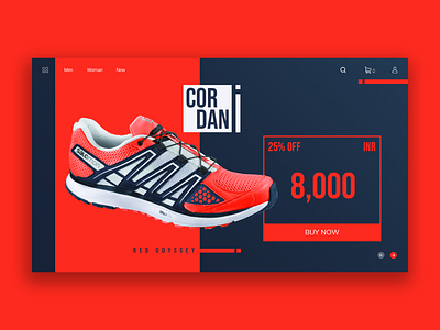 Athletic Footwear Web Banner