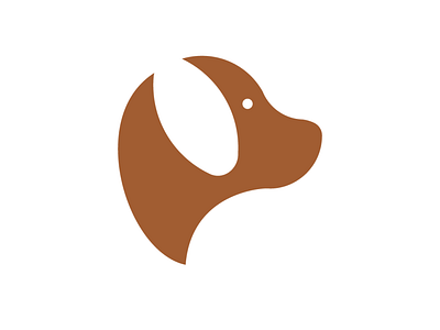 Dog Symbol branding design flat icon illustration illustrator logo logos logoshape vector