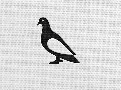 Pigeon Bird Logo branding design flat icon illustration illustrator logo logos logoshape minimal