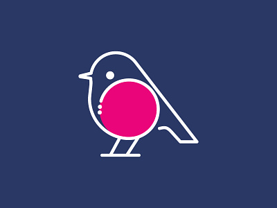 Australian Pink Robin Logo