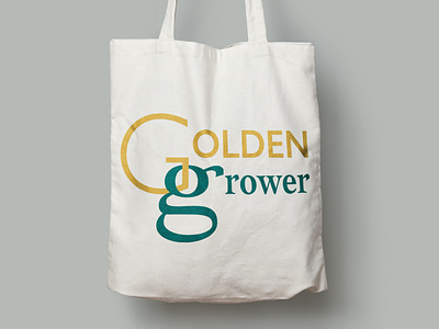 Golden Grower tote bag