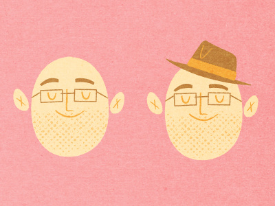 portrait beard face hat illustration portrait