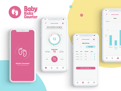 Baby Kicks Counter App