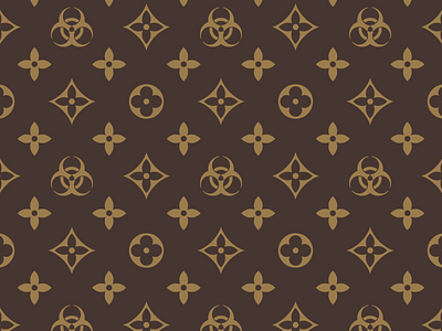 covuitton-19 pattern graphicdesign illustration illustrator visual design