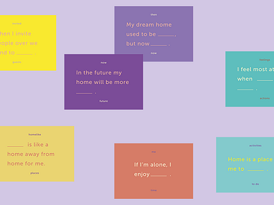 Future home ______ blank cards cards cultural probe design research hcd methods research kit