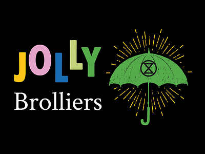 Jolly Brolliers action branding jolly logo xr