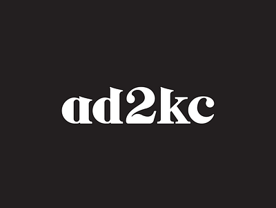 Ad2KC Logo Re-design branding design logo typography