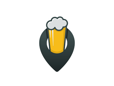 Beer Finder beer clever drink find finder logo map pin