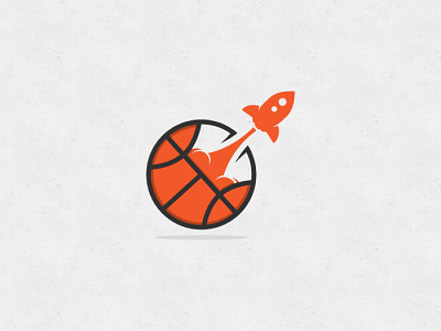 Hoop Boost ball basketball boost hoop logo play rocket smoke