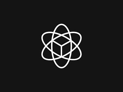 Cube Atom atom clever cube logo research science tech technology