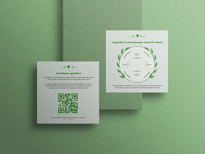 Dental card branding design typography