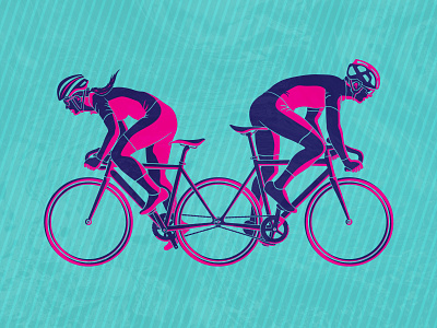 Fyxation Open 5 bicycle cycling cyclist design equality fixed gear hello dribbble illustration illustrator poster art race vector