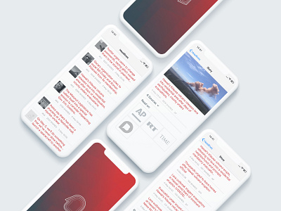 Headlines UI/UX iOS & Android Native App