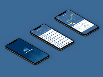 Cryptograph Flutter App android android app app design bitcoin crypto crypto currency ethereum flutter ios ios app material design mobile app mobile app design mobile ui ui ui design user experience user interface ux ux design