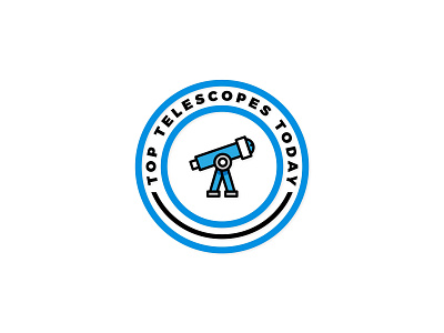 Top Telescopes Today design flat design graphic design graphicdesigner illustrator logo logo design logo designer logodesigner minimalist modern logo professional logo simple logo vector website logo