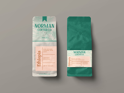 Norman Coffee Co. Mockup