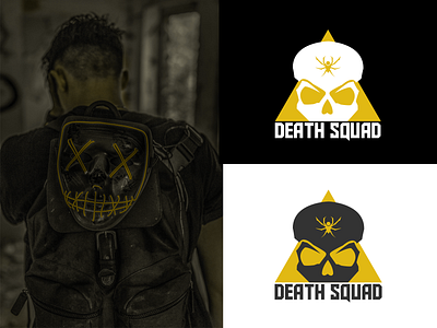 Logo Design - Death Squad behance project design dribbble best shot graphic graphic designer graphicdesign graphics illustrator logo logo design logodesign logos logosketch logotype vector