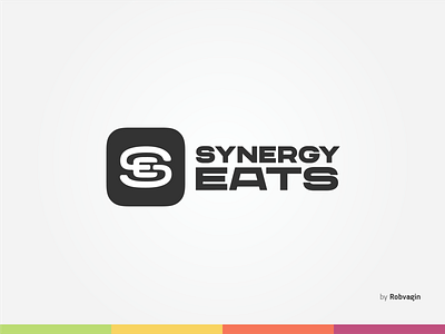 "Synergy Eats"— Delivery Group app burger burgers delivery eats food food and drink food app foodie fork icon logo logotype monogram odessa pasta pictogram symbol synergy