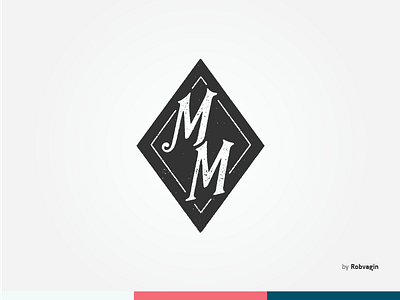 "Butcher & the Sea " | «Мясник и море» draw hand lettering monogram sign texture vintage