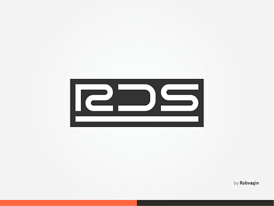 "RDS" - Road Construction Company Identity construction development lines road smooth wip work worker