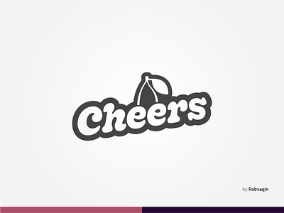 "Cheers" - Visual identity for party cheers cherry cherryblossom disco funk garage house soul