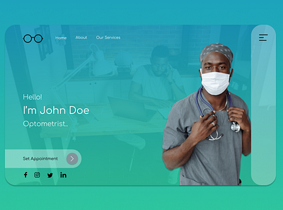 Doctor Portifolio Website app branding e commerce ui web web design