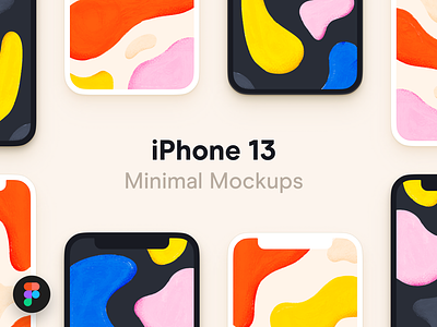 iPhone Minimal Mockups - Free Download